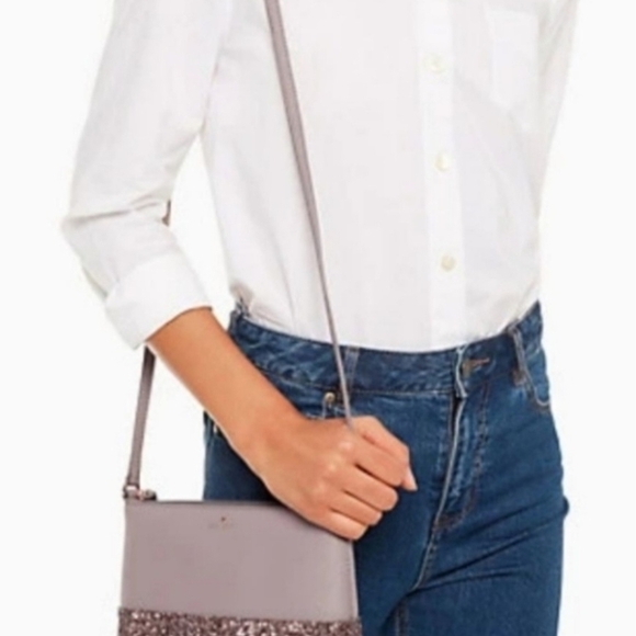 Kate Spade Gray Crossbody Bag - Picture 2 of 7